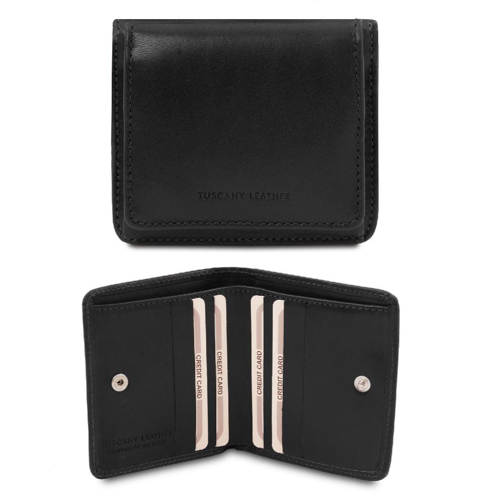 Tuscany Leather Esclusivo Portafogli in Pelle con Portamonete Online