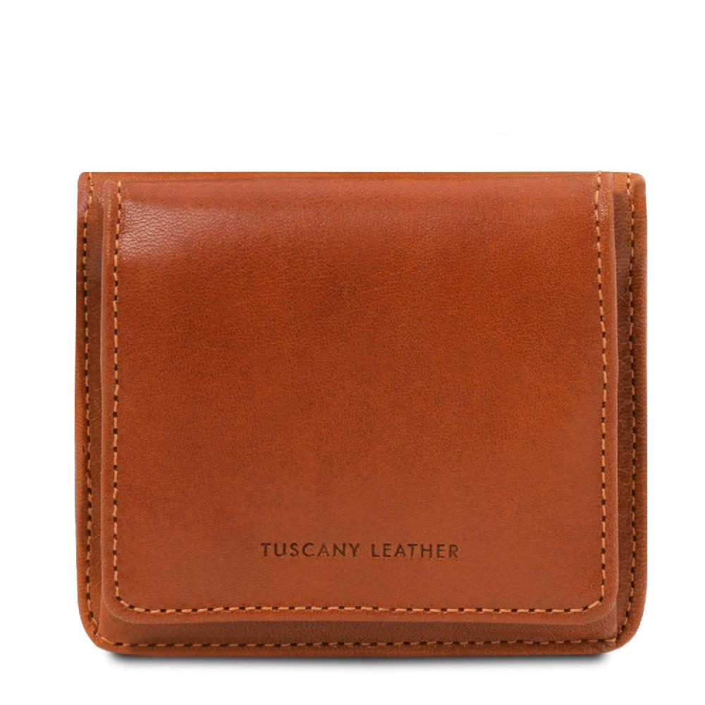 Tuscany Leather Esclusivo Portafogli in Pelle con Portamonete In Vendita