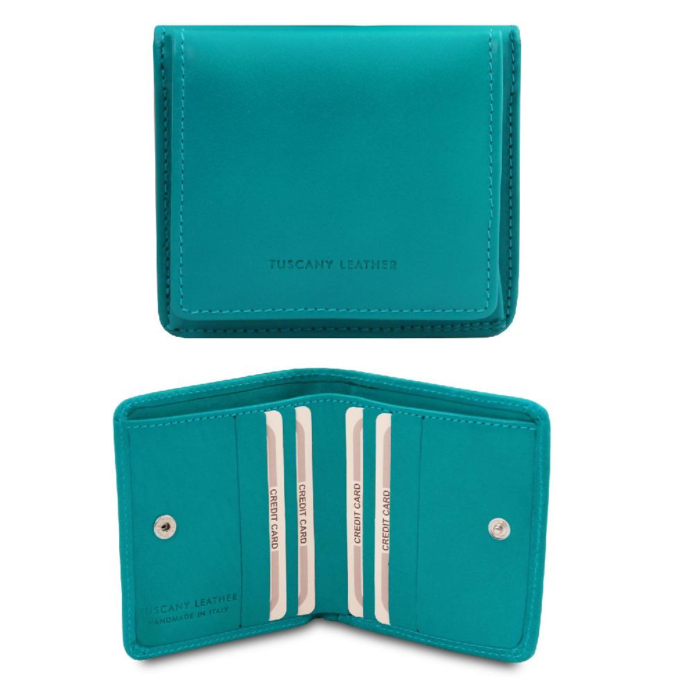 Tuscany Leather Esclusivo Portafogli in Pelle con Portamonete Offerte