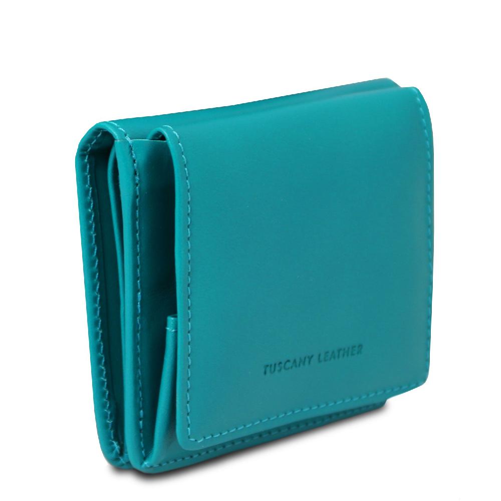 Tuscany Leather Esclusivo Portafogli in Pelle con Portamonete Offerte