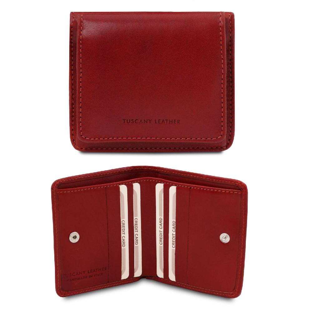 Tuscany Leather Esclusivo Portafogli in Pelle con Portamonete Hotsell