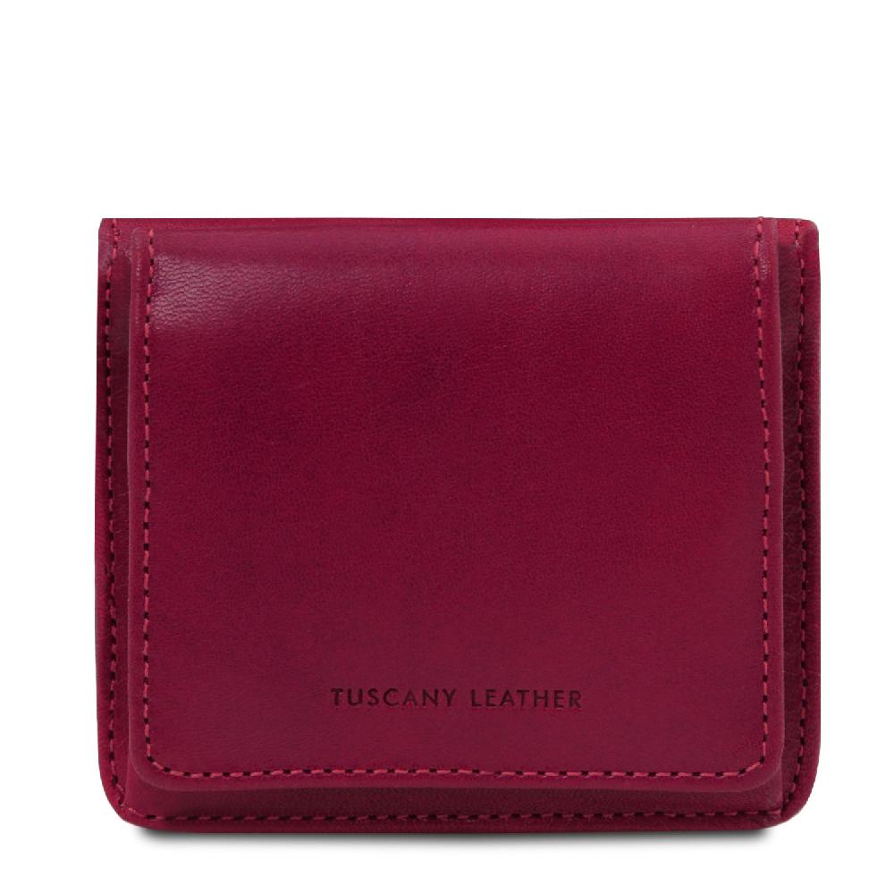 Tuscany Leather Esclusivo Portafogli in Pelle con Portamonete Liquidazione