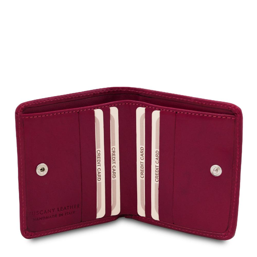 Tuscany Leather Esclusivo Portafogli in Pelle con Portamonete Liquidazione