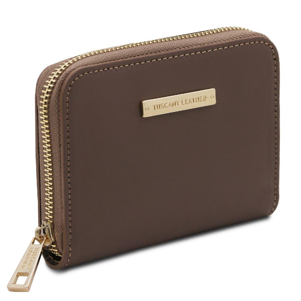 Tuscany Leather Esclusivo Portafogli in Pelle zip Around Enormi risparmi