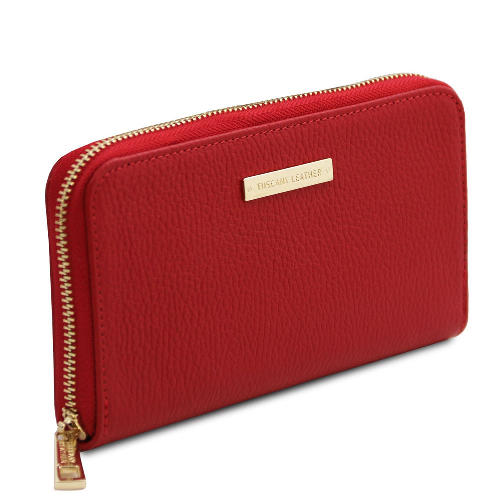 Tuscany Leather Esclusivo Portafogli in Pelle zip Around 2025