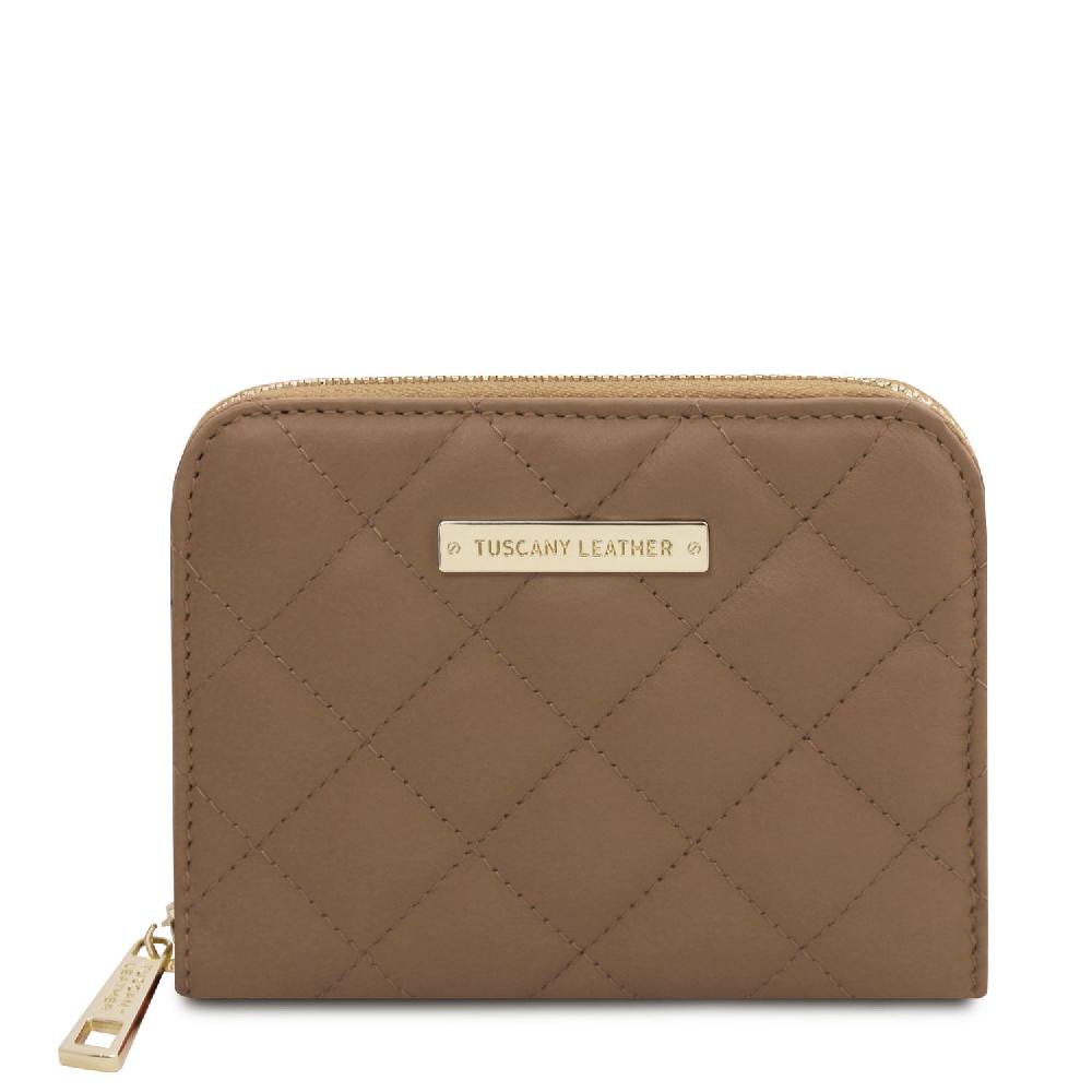 Tuscany Leather Esclusivo Portafogli in Pelle Morbida zip Around Acquista Ora