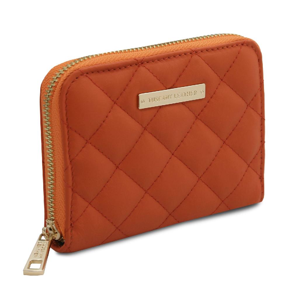 Tuscany Leather Esclusivo Portafogli in Pelle Morbida zip Around Fino Al -60%