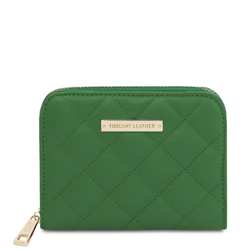 Tuscany Leather Esclusivo Portafogli in Pelle Morbida zip Around Affare Del Giorno