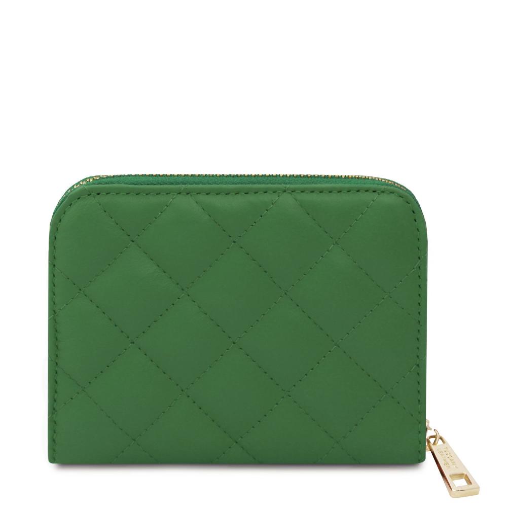 Tuscany Leather Esclusivo Portafogli in Pelle Morbida zip Around Affare Del Giorno