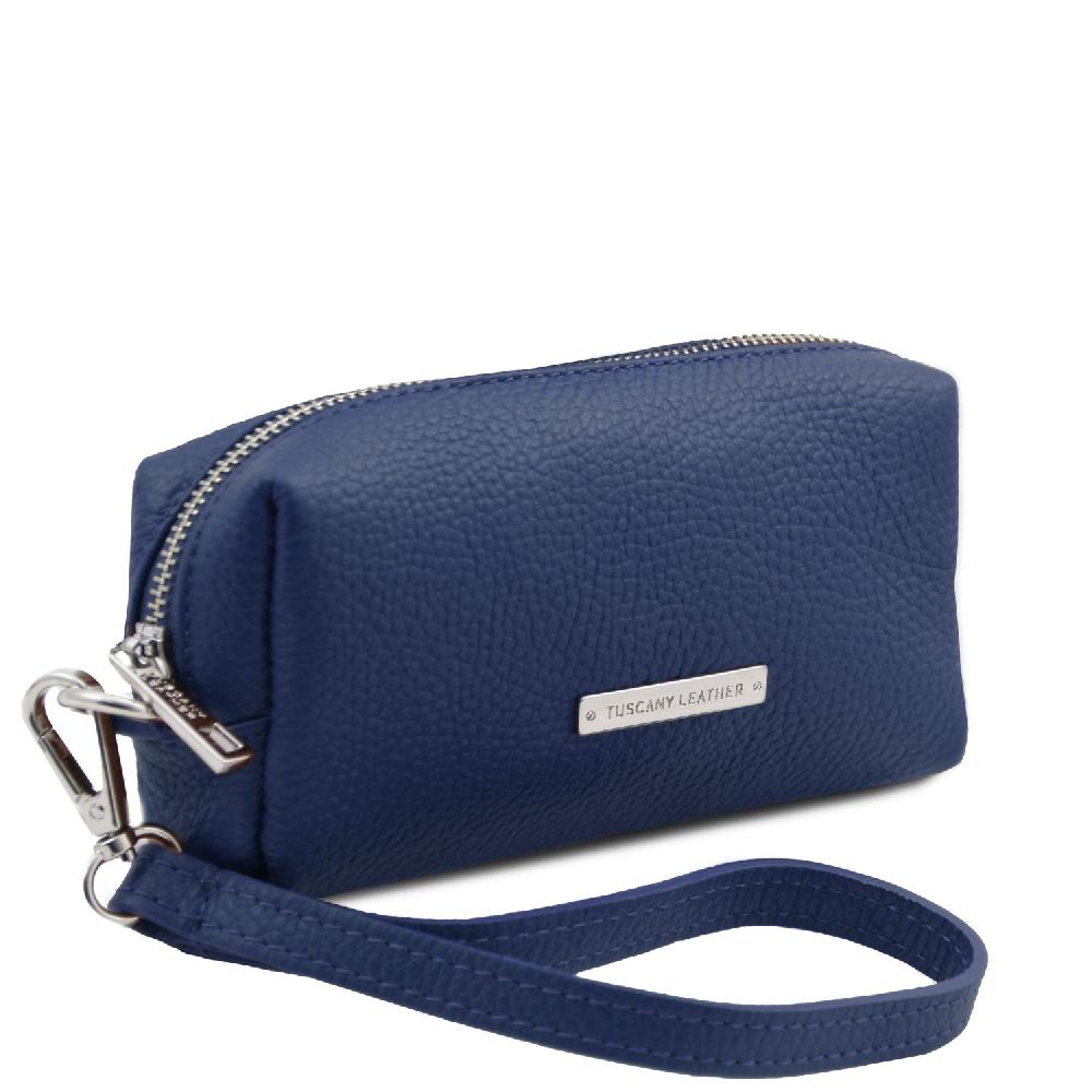 Tuscany Leather Trousse in Pelle Morbida Saldi Di Fabbrica