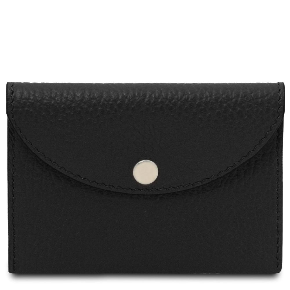 Tuscany Leather Porta Biglietti da Visita / Carte di Credito in Pelle Nuova