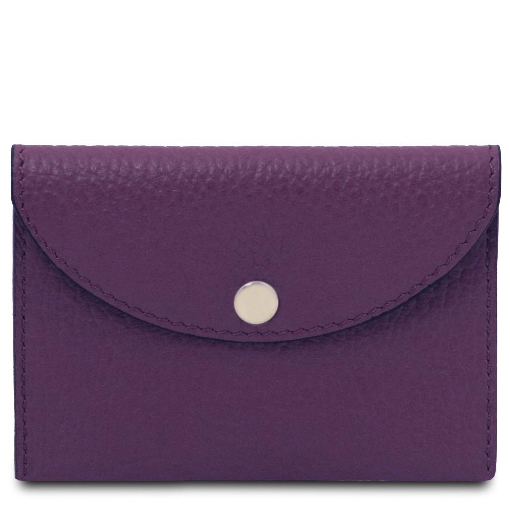 Tuscany Leather Porta Biglietti da Visita / Carte di Credito in Pelle Italia