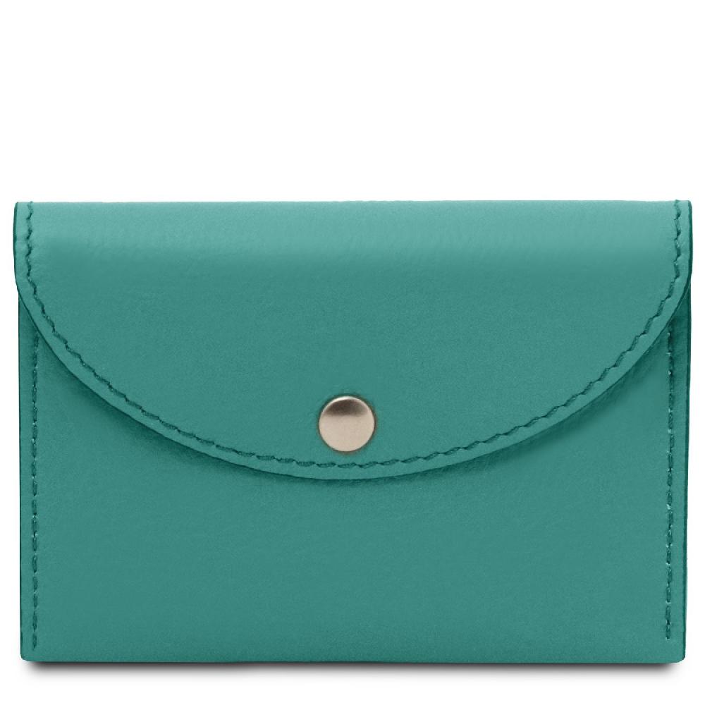 Tuscany Leather Porta Biglietti da Visita / Carte di Credito in Pelle Spedizione Gratuita