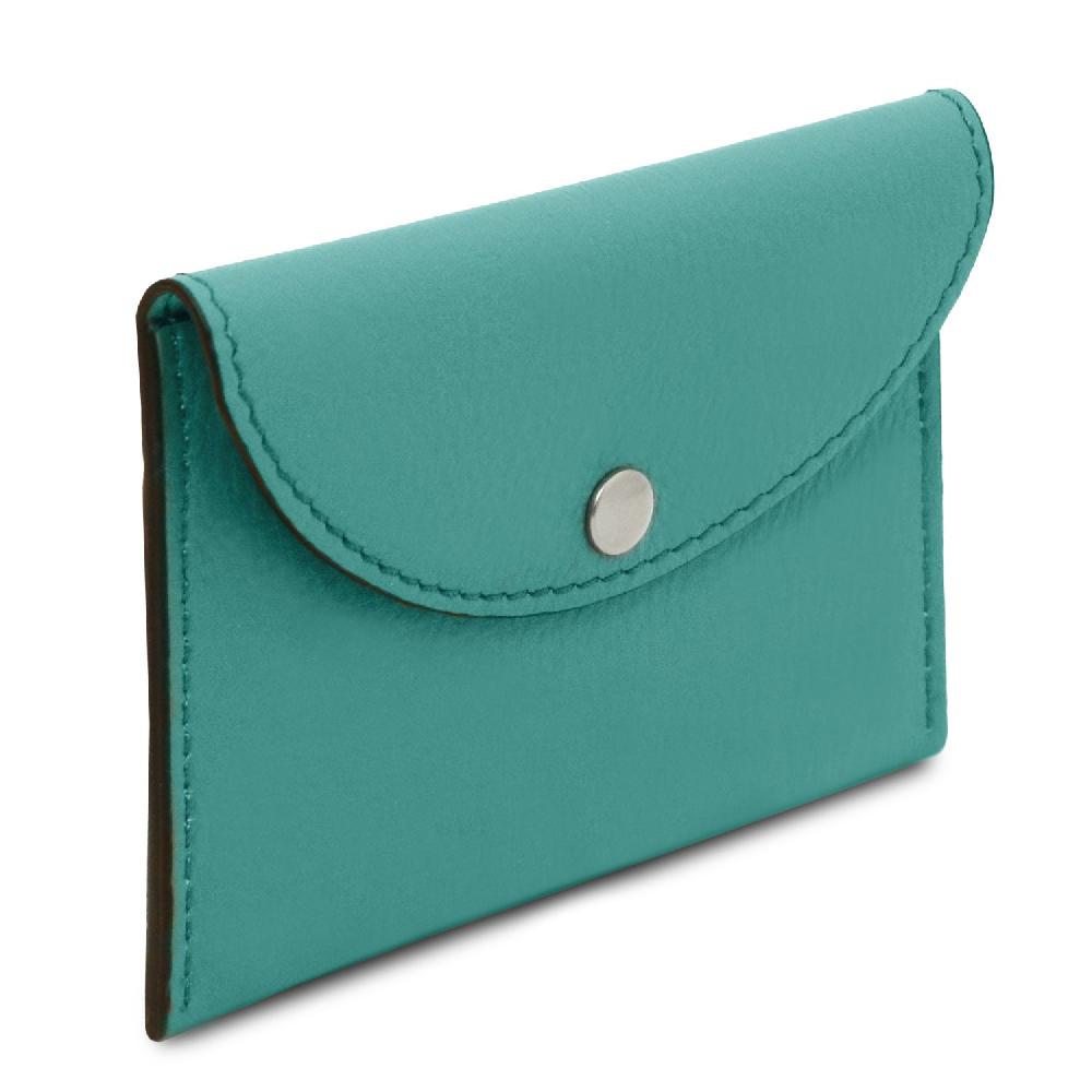 Tuscany Leather Porta Biglietti da Visita / Carte di Credito in Pelle Spedizione Gratuita