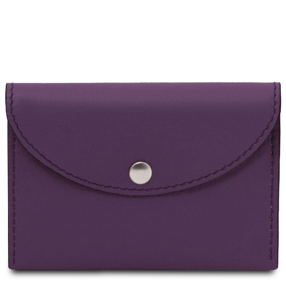 Tuscany Leather Porta Biglietti da Visita / Carte di Credito in Pelle Qualità Garantita