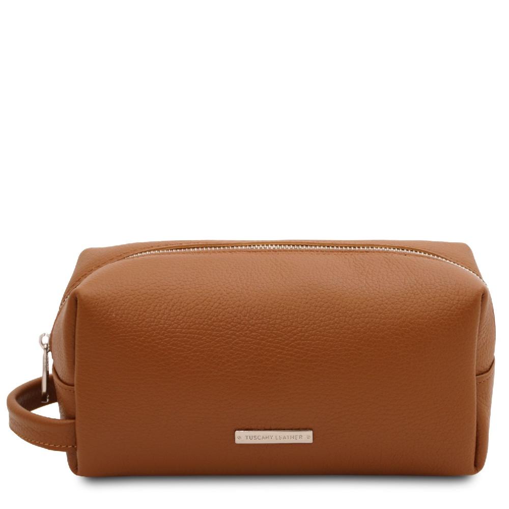 Tuscany Leather Beauty Case in Pelle Morbida Sottocosto