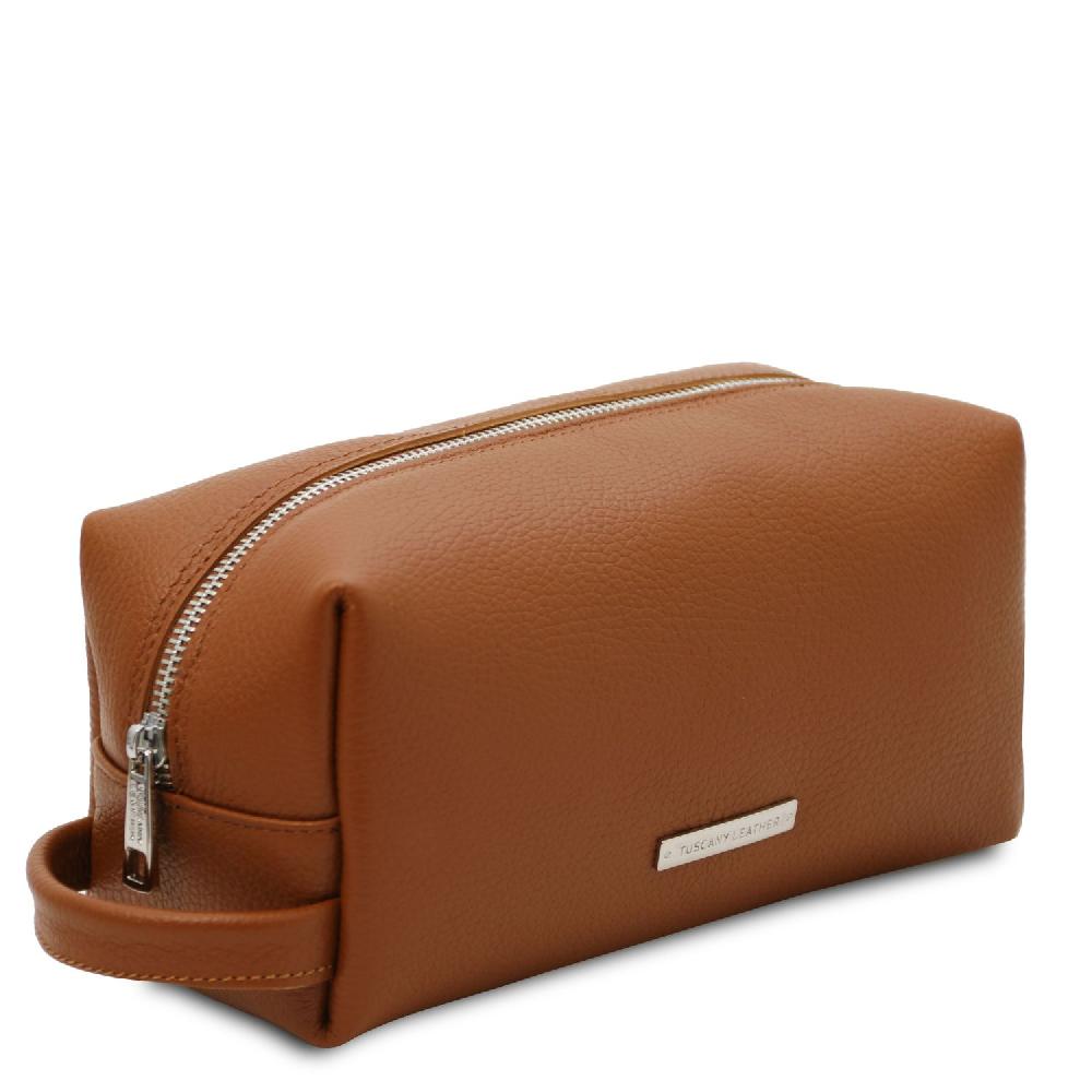 Tuscany Leather Beauty Case in Pelle Morbida Sottocosto