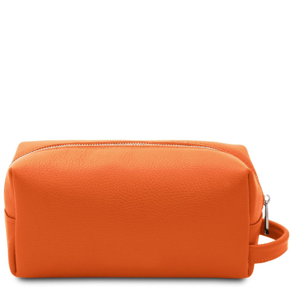 Tuscany Leather Beauty Case in Pelle Morbida Presa