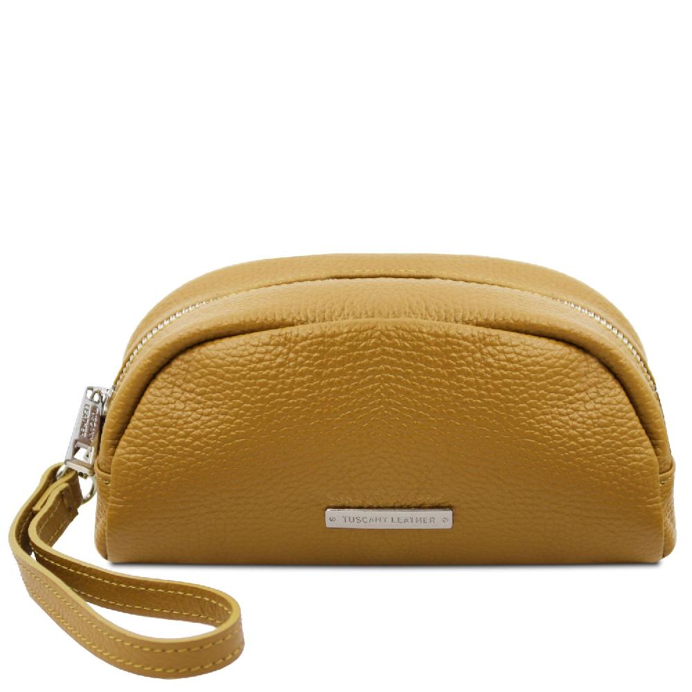 Tuscany Leather Trousse in Pelle Morbida Outlet