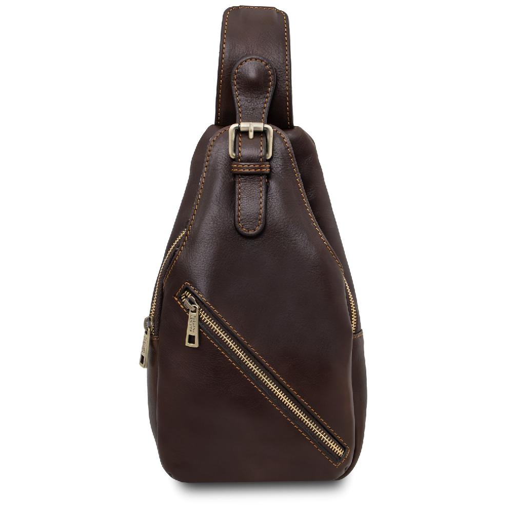 Tuscany Leather Monospalla in Pelle Offerta Giorno del Papà