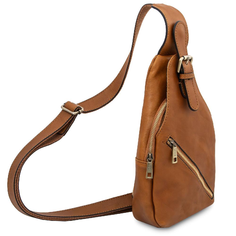 Tuscany Leather Monospalla in Pelle Offerta Giorno del Papà