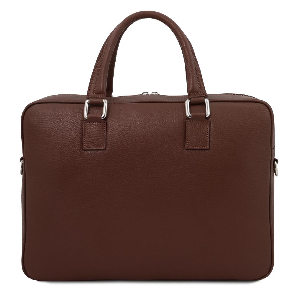 Tuscany Leather Borsa Porta Computer in Pelle Grandi sconti