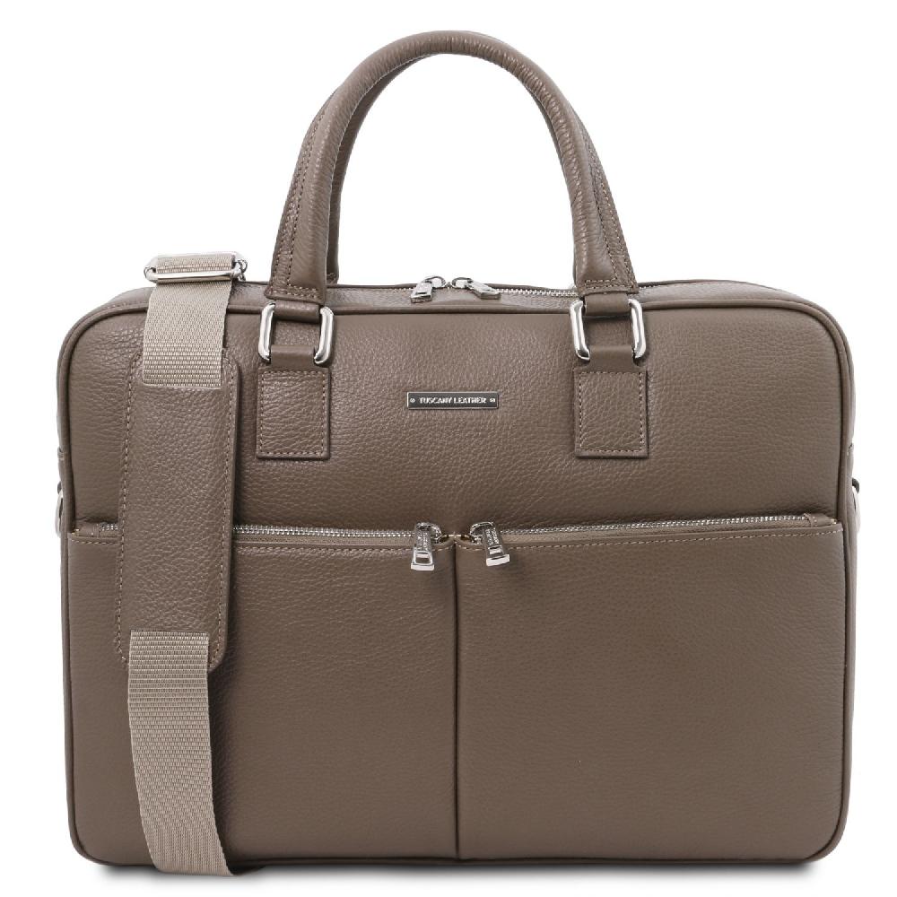 Tuscany Leather Borsa Porta Computer in Pelle Nuovi prodotti