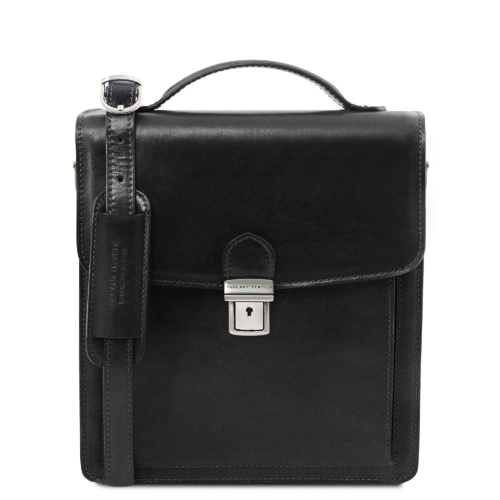 Tuscany Leather Borsello in Pelle a Tracolla - Misura Piccola Offerte giornaliere