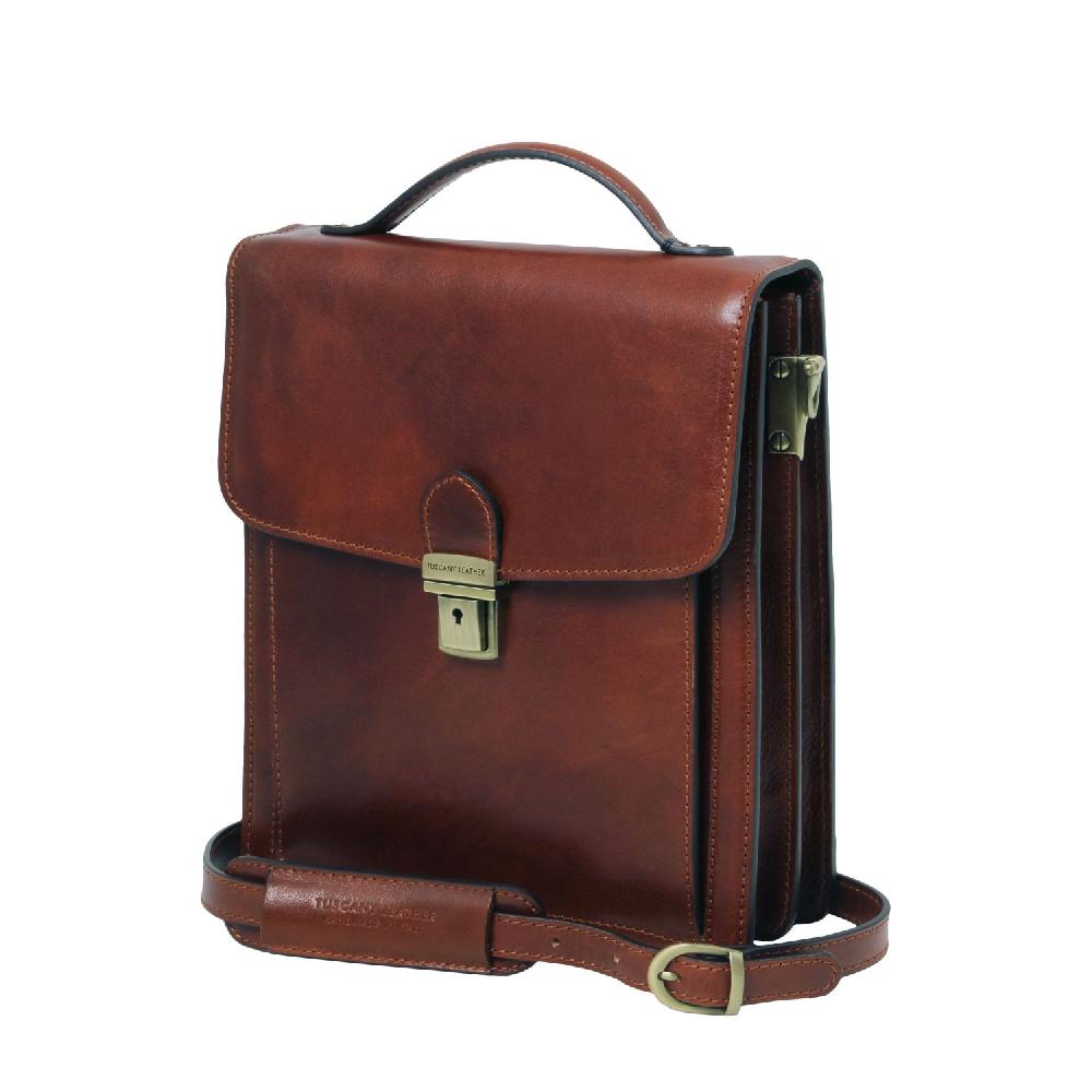 Tuscany Leather Borsello in Pelle a Tracolla - Misura Piccola Enormi risparmi
