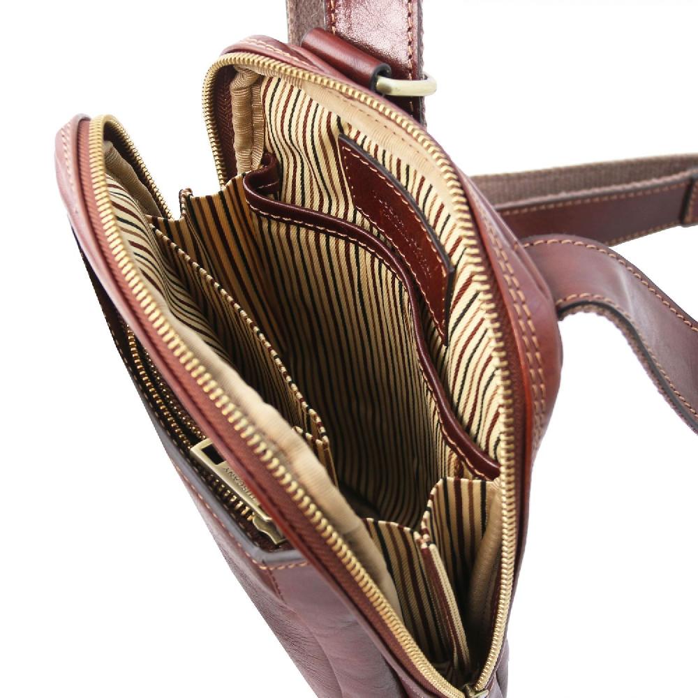 Tuscany Leather Borsello da Uomo in Pelle Ultimi tre giorni