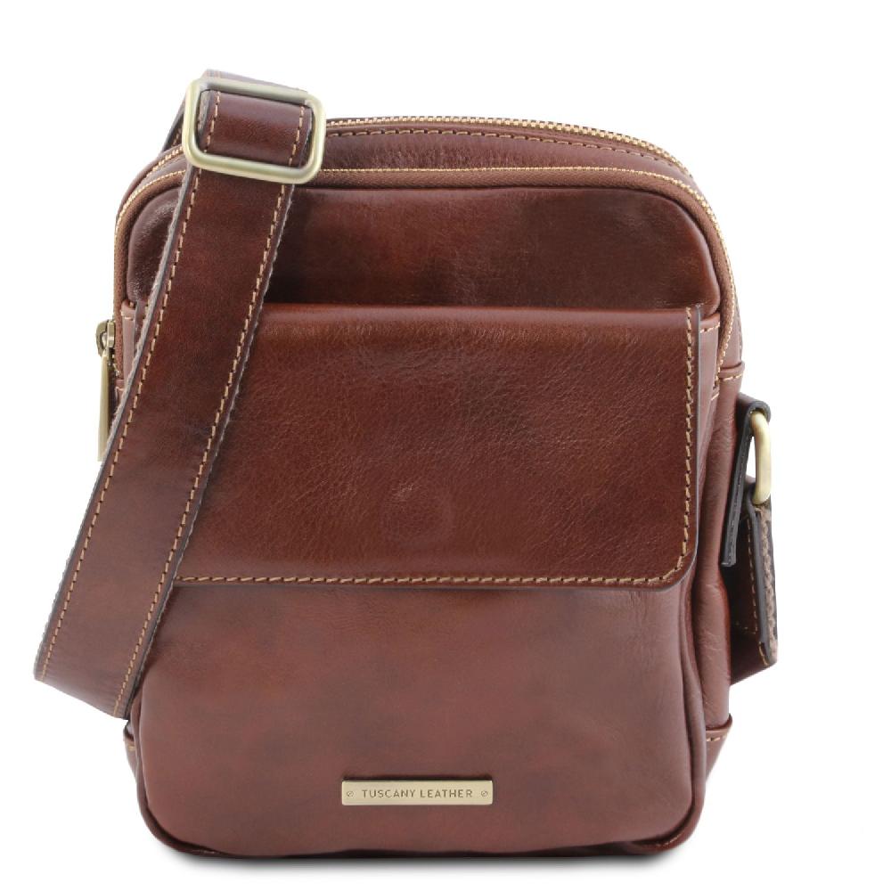 Tuscany Leather Borsello da Uomo in Pelle Ultimo giorno