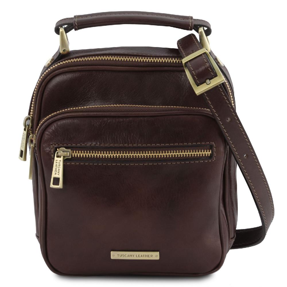Tuscany Leather Borsello da Uomo in Pelle Fino al 60% di sconto