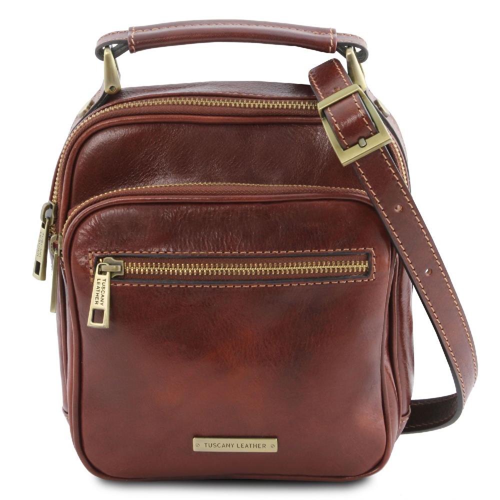 Tuscany Leather Borsello da Uomo in Pelle Fino al 65% di sconto
