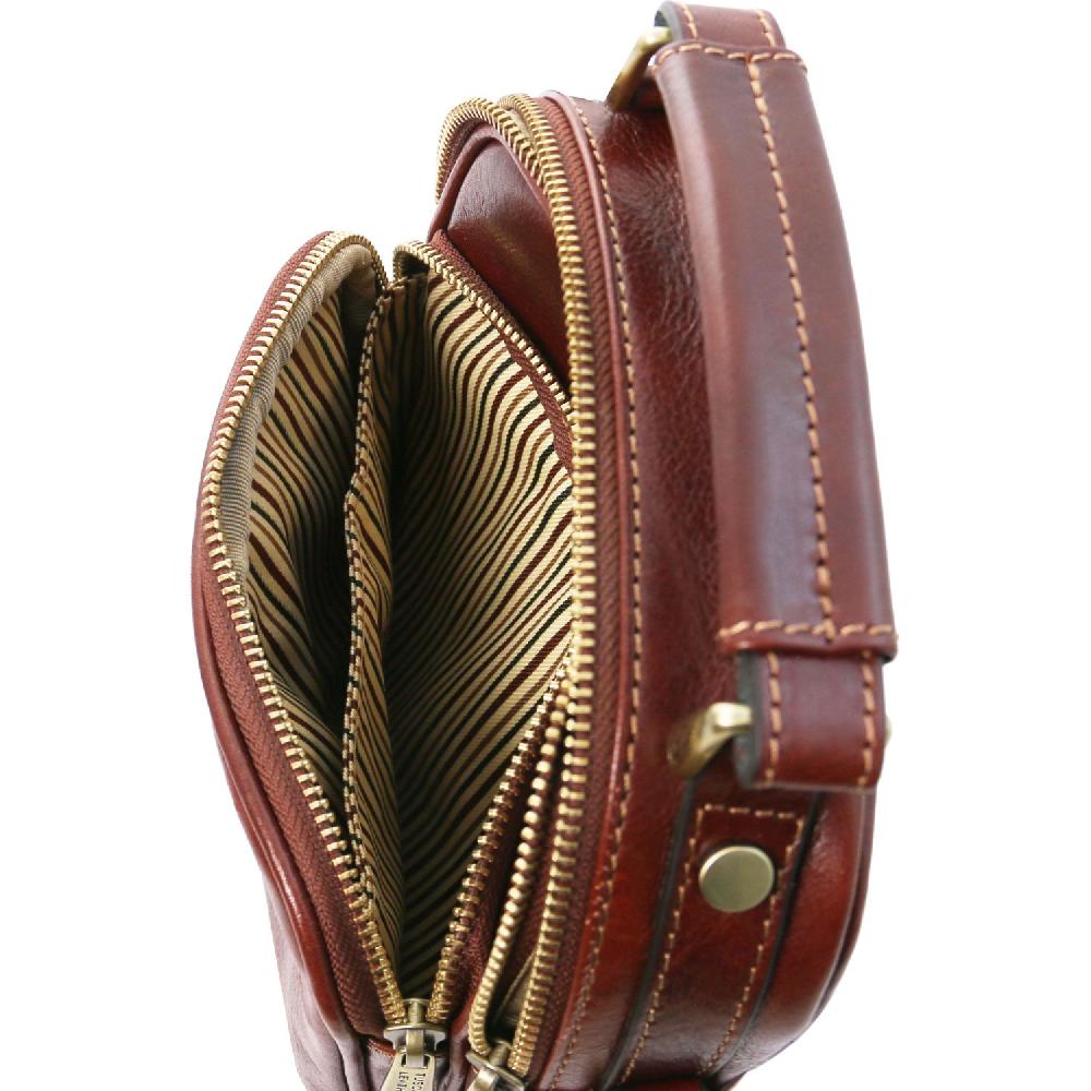Tuscany Leather Borsello da Uomo in Pelle Fino al 65% di sconto