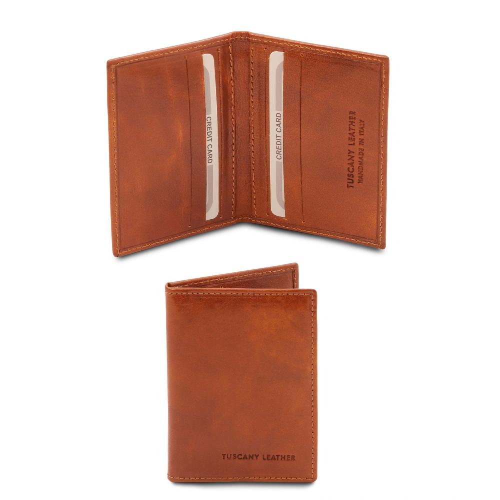 Tuscany Leather Esclusivo Portacarte in Pelle Officina