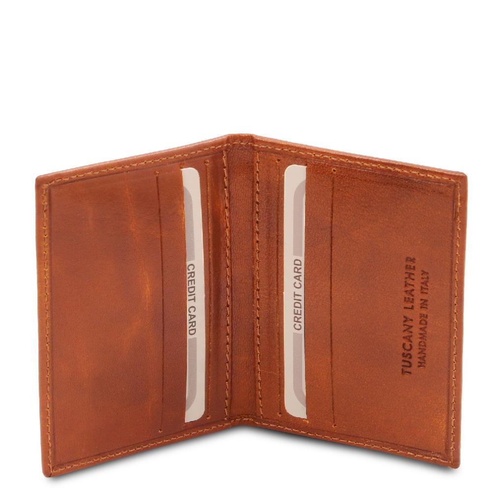 Tuscany Leather Esclusivo Portacarte in Pelle Officina