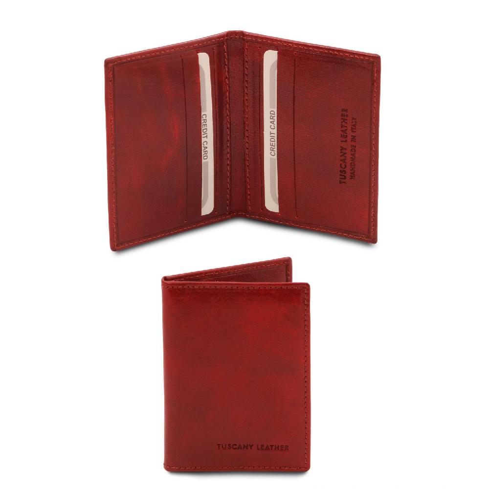 Tuscany Leather Esclusivo Portacarte in Pelle Limitato a 3 giorni