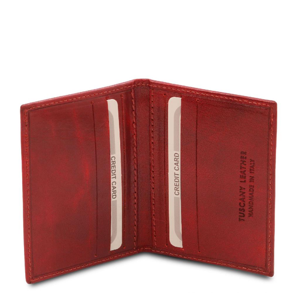 Tuscany Leather Esclusivo Portacarte in Pelle Limitato a 3 giorni