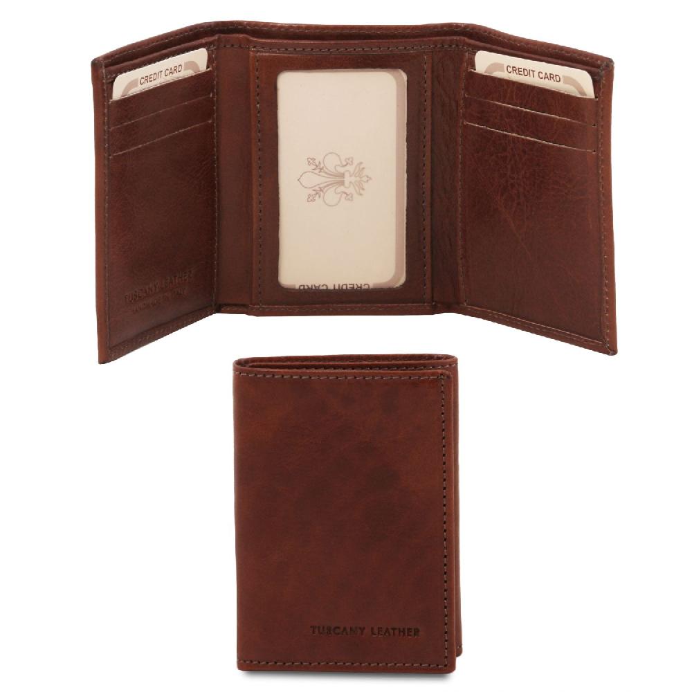 Tuscany Leather Esclusivo Portafoglio in Pelle In Linea
