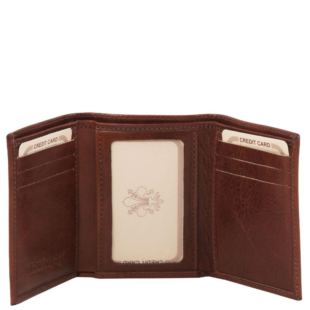 Tuscany Leather Esclusivo Portafoglio in Pelle In Linea