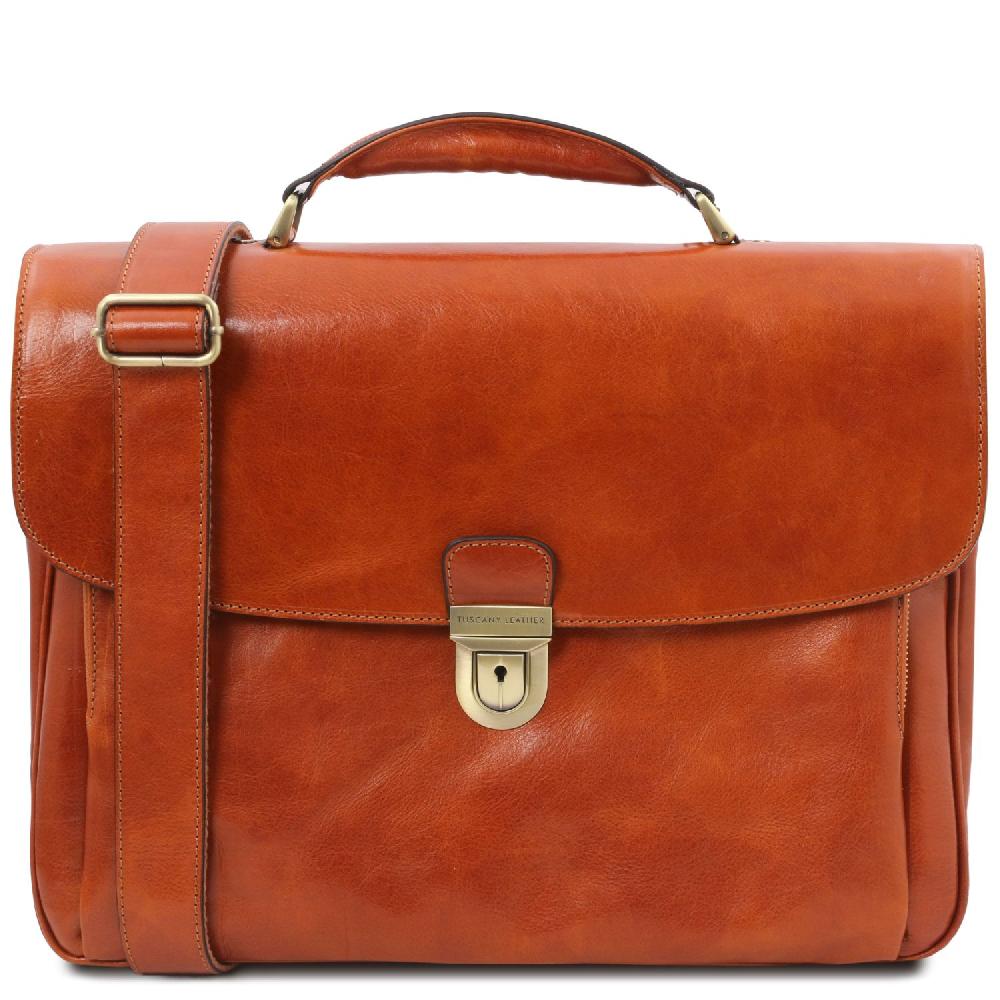 Tuscany Leather Trolley con 4 Ruote e Borsa Porta Computer TL SMART in Pelle Online