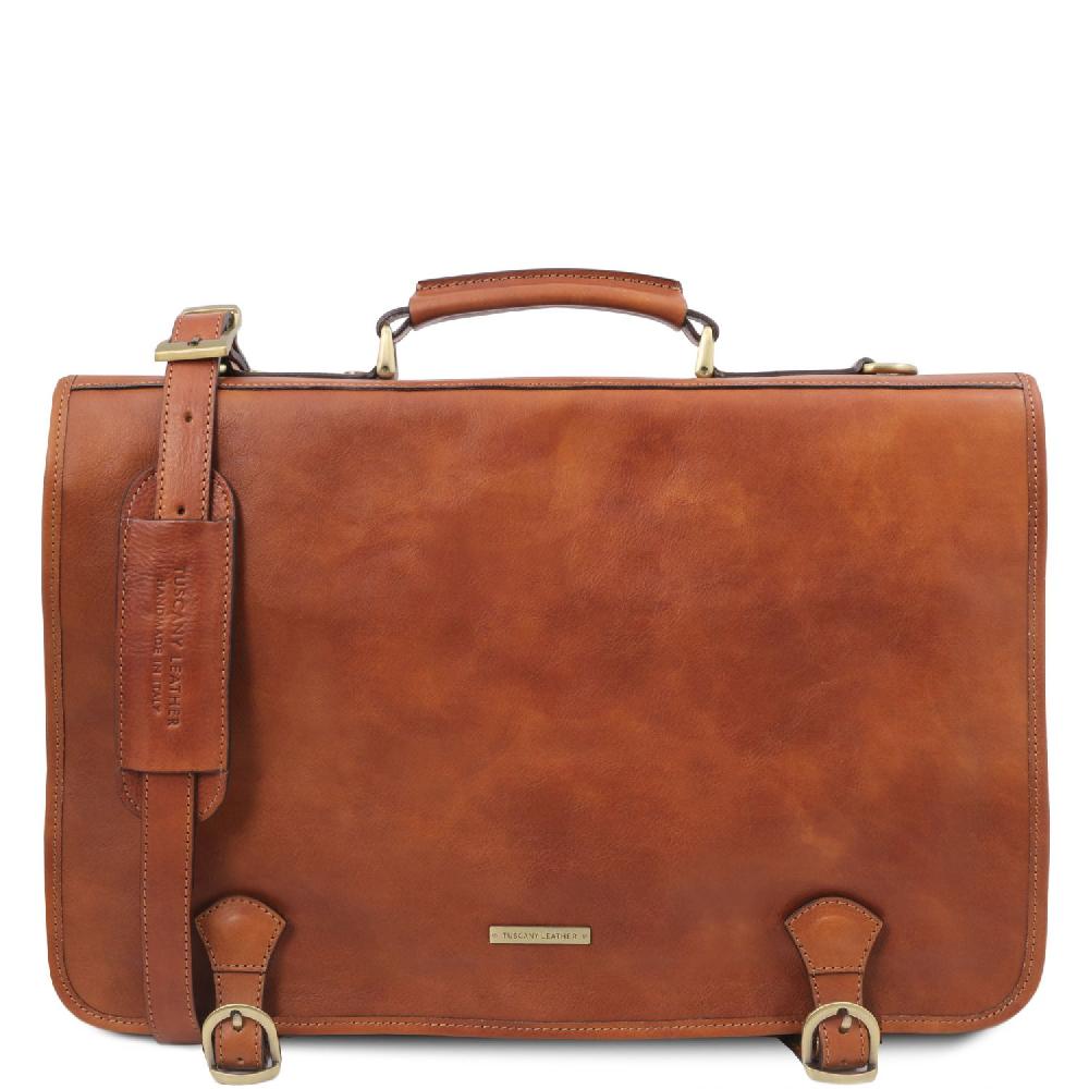Tuscany Leather Borsa da Lavoro in Pelle Saldi