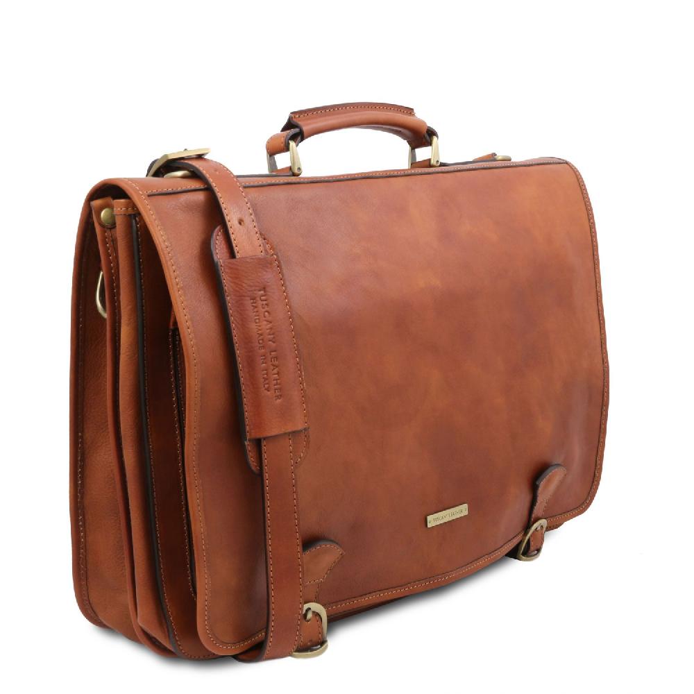 Tuscany Leather Borsa da Lavoro in Pelle Saldi