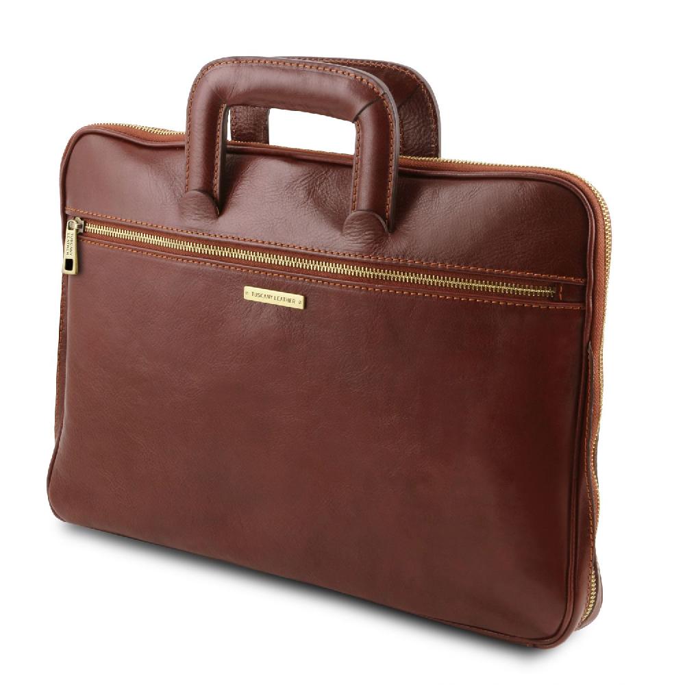 Tuscany Leather Cartella Portadocumenti in Pelle Vendita Economica