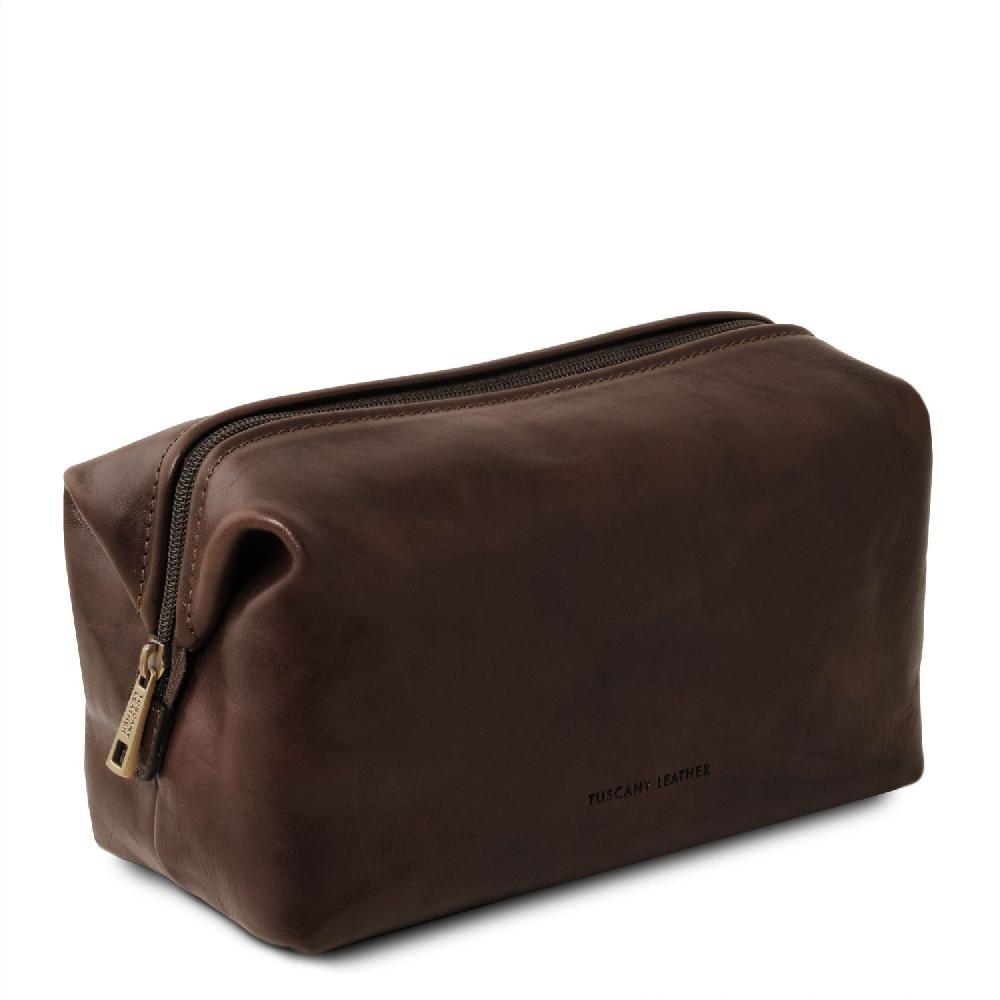 Tuscany Leather Beauty Case in Pelle - Misura Grande Offerta San Valentino