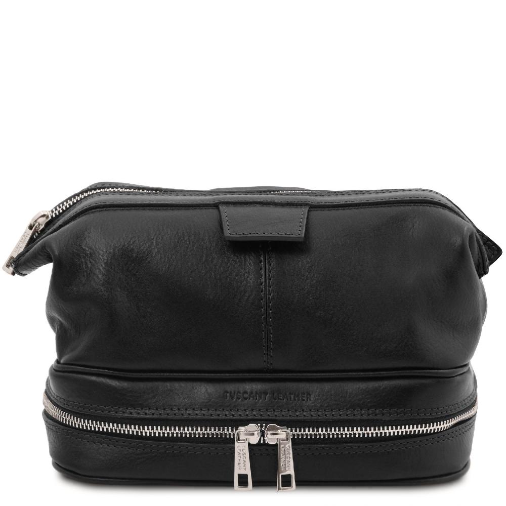Tuscany Leather Beauty Case in Pelle Grandi sconti
