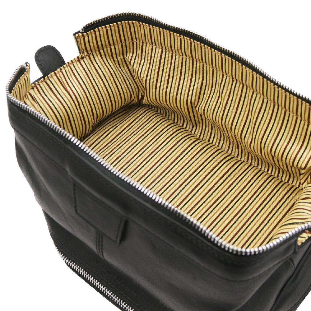 Tuscany Leather Beauty Case in Pelle Grandi sconti