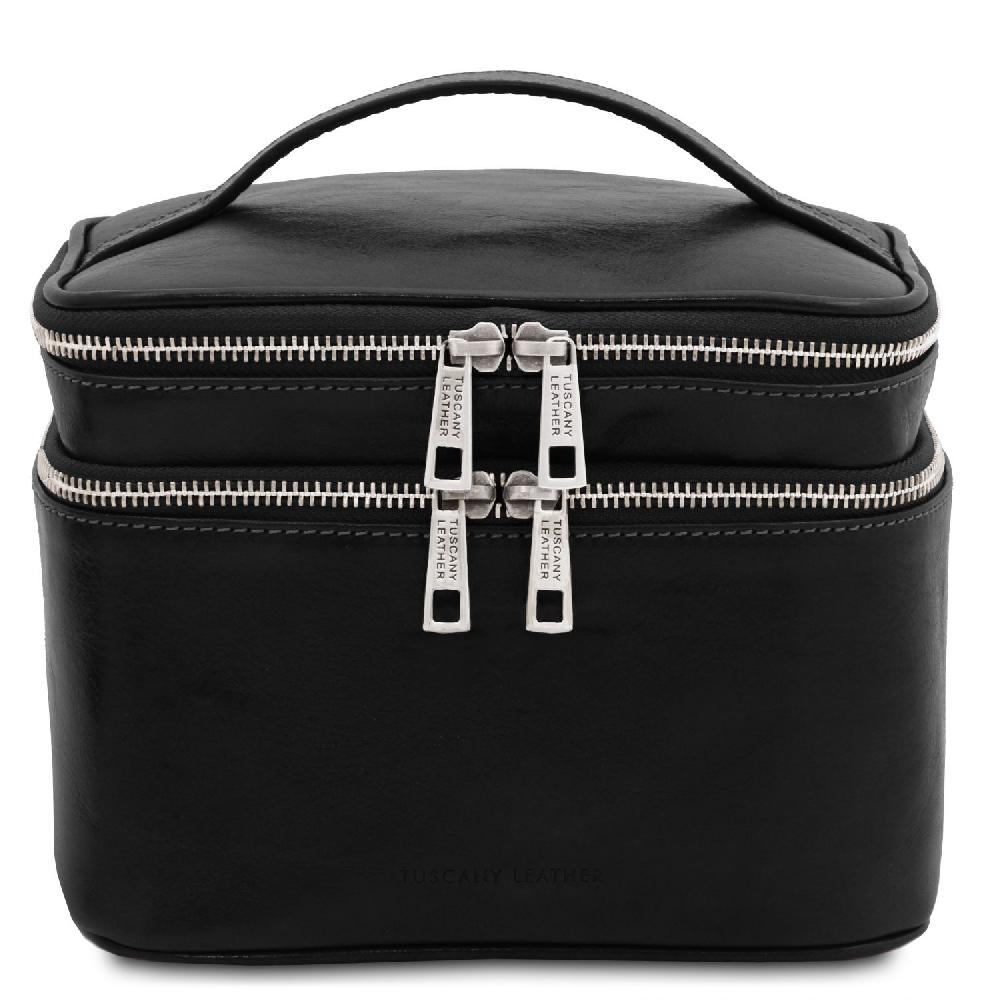 Tuscany Leather Beauty Case in Pelle Ritorno libero