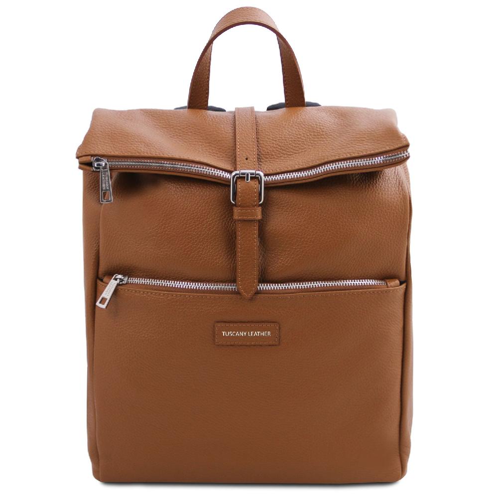 Tuscany Leather Zaino in Pelle Morbida Sostegno trimestrale