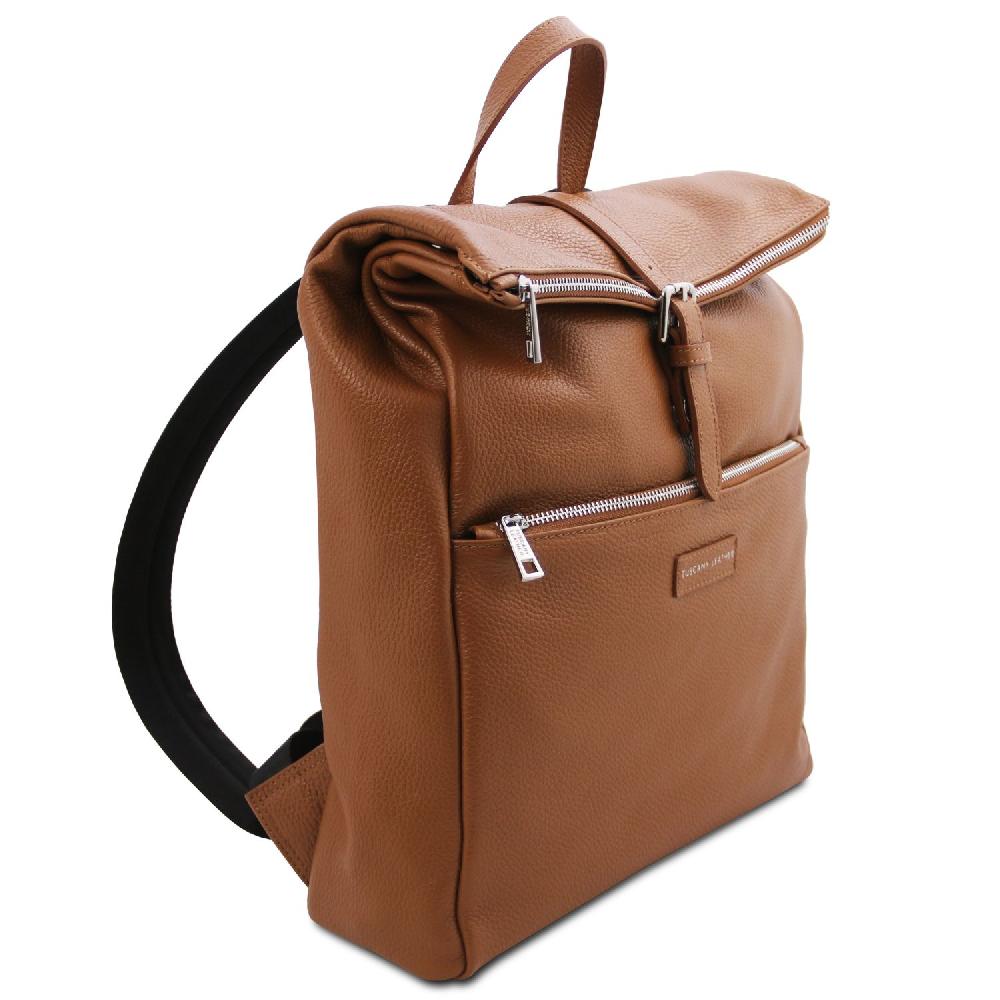 Tuscany Leather Zaino in Pelle Morbida Sostegno trimestrale
